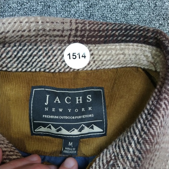 NWT Men JACHS NEW YORK Wool Blend Winter Jacket Size M - Picture 6 of 8